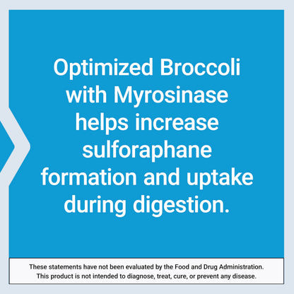 Life Extension Optimized Broccoli with Myrosinase, 30 Capsules