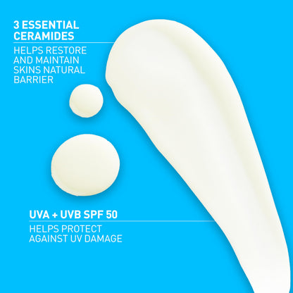 CeraVe Invisible Mineral Sunscreen SPF 50 Face Sunscreen, 1.7oz