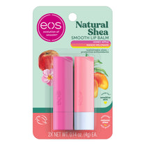 eos Natural Shea Lip Balm- Honey Apple & Mango Melonade, 0.14 oz, 2-pack