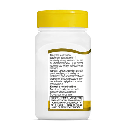 21st Century Healthcare, B Complex Plus Vitamin C, Tablets 100 Count (Pack of 1)