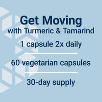 Life Extension Joint Mobility, relieves Minor Knee discomfort & Improves Range of Motion, Turmeric & Tamarind, Gluten-Free, Non-GMO, Vegetarian, 60 Capsules