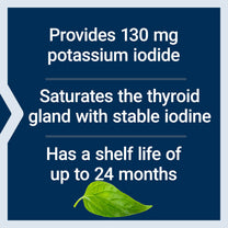 Life Extension Potassium Iodide 130mg 14 Tablets