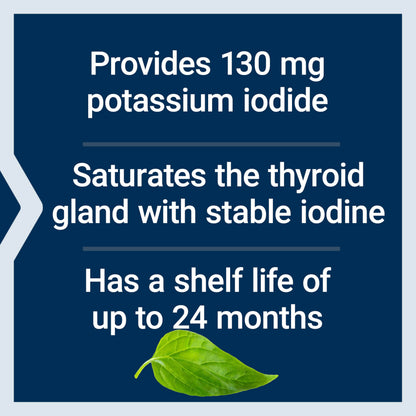 Life Extension Potassium Iodide 130mg 14 Tablets