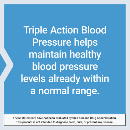 Life Extension Triple Action Blood Pressure, 60 Tablets