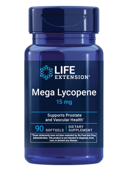 Life Extension Mega Lycopene, 90 Softgels