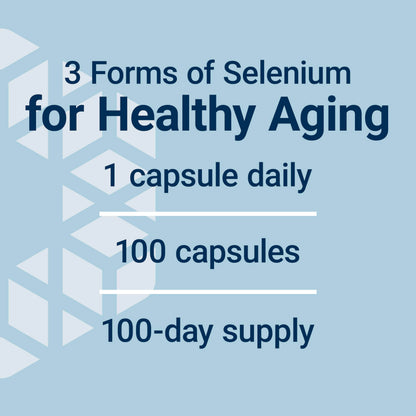 Life Extension Super Selenium Complex, 200 mcg – 3 Forms of Selenium, Vitamin E – Cellular Health & Longevity Support – Gluten-Free, Non-GMO, Vegetarian, 1 Daily – 100 Capsules