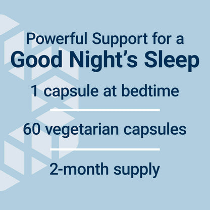 Life Extension Quiet Sleep Melatonin, 5 mg, Powerful Sleep Support, Healthy circadian Rhythms, Cellular Defense, Gluten-Free, Non-GMO, Vegetarian, 60 Capsules