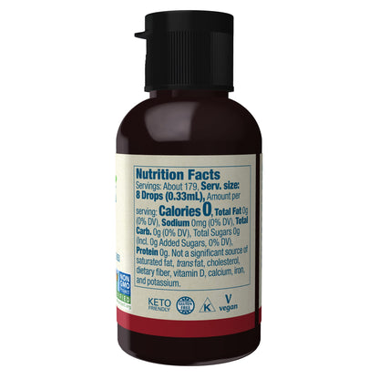 NOW Foods, Better Stevia, Liquid, Maple, Zero-Calorie Liquid Sweetener, Low Glycemic Impact, Certified Non-GMO, 2-Ounce