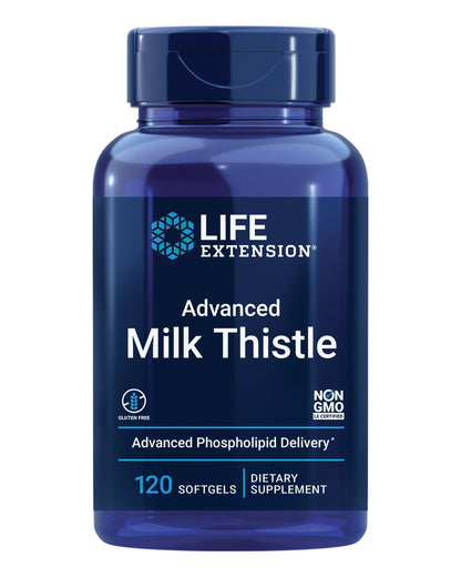 Life Extension Advanced Milk Thistle, Silymarin, 120 Softgels