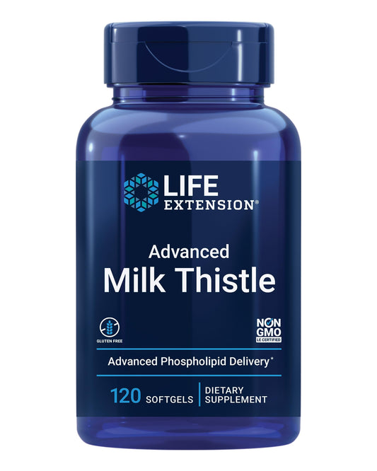 Life Extension Advanced Milk Thistle, Silymarin, 120 Softgels