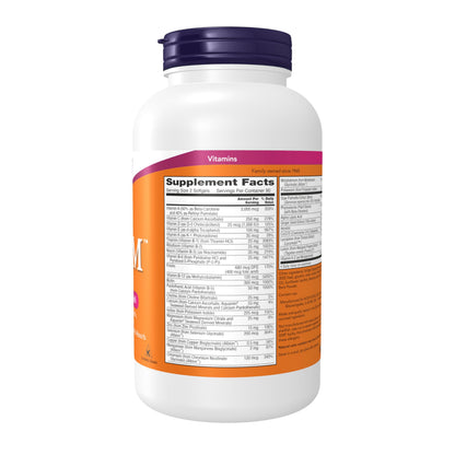 NOW Foods Supplements, ADAM™ Men's Multivitamin with Saw Palmetto, Plant Sterols, Lycopene & CoQ10, 180 Softgels