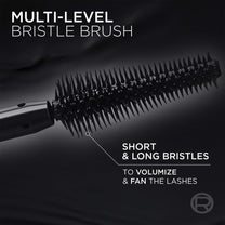 L'Oreal Paris Voluminous Panorama Mascara, Volumizing and Lengthening Formula, Longwear, Smudge-Resistant and Washable, All Night Black Mascara, 0.33 Fl Oz