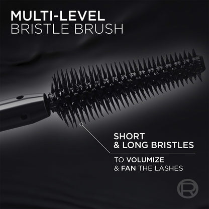 L'Oreal Paris Voluminous Panorama Mascara, Volumizing and Lengthening Formula, Longwear, Smudge-Resistant and Washable, All Night Black Mascara, 0.33 Fl Oz