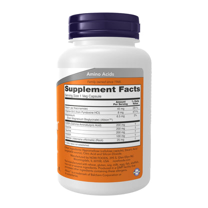 NOW Supplements, True Calm, with Magnesium, GABA, B Vitamins & More, 90 Veg Capsules