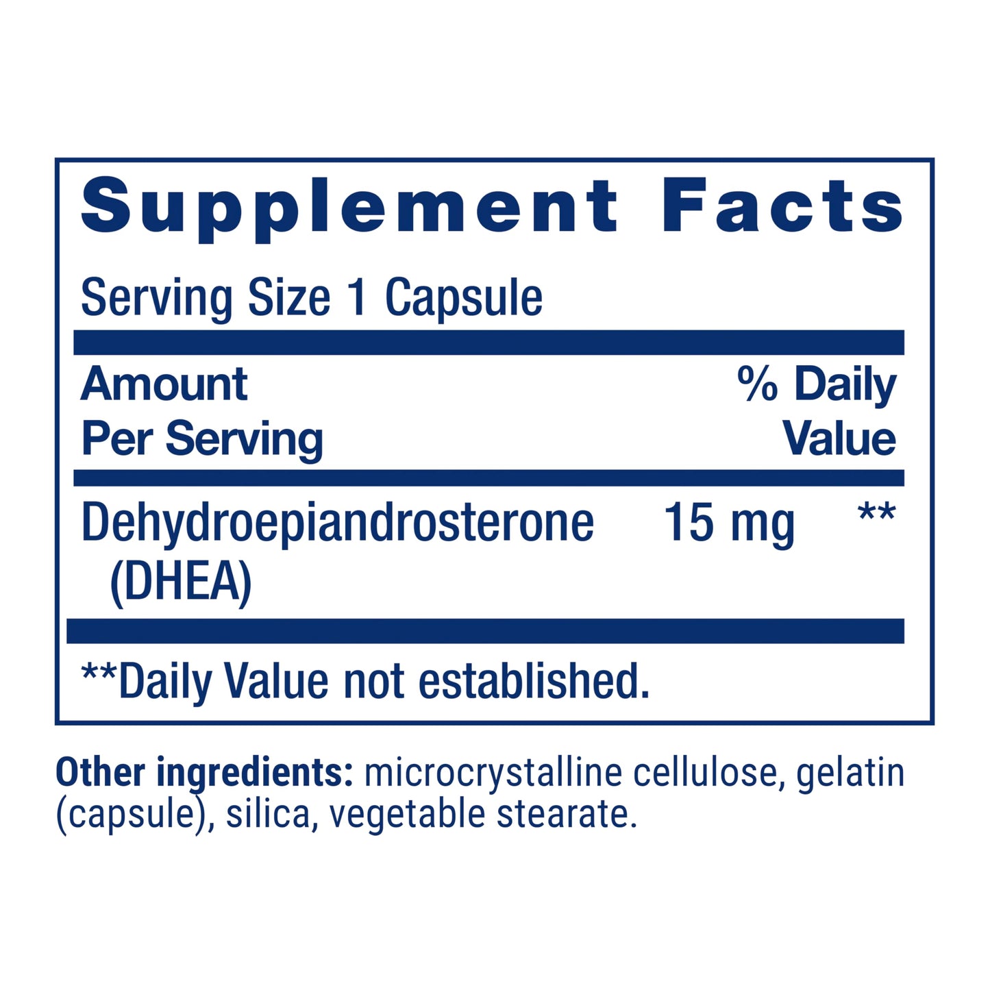 Life Extension DHEA 15 mg – Hormone Balance Supplement, Memory, Muscle Mass and Bone Density Support, Healthy Sex Drive, Gluten-Free, Non-GMO, 100 Capsules