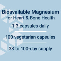Life Extension Magnesium Citrate 100 mg Vegetarian Capsules, Blue, 100 Count