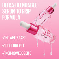 Maybelline Grippy Serum Primer, Hydrating Makeup Primer with 2% Niacinamide For Up To 24HR Make Up Wear, Clear, 1 Count