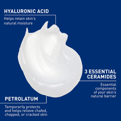 CeraVe Healing Ointment, Hyaluronic Acid Skin Protectant for Dry Skin, 12oz