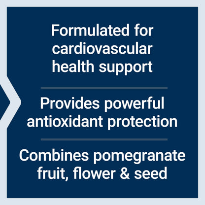 Life Extension Pomegranate Complete, Fruit Extract, Flower, Seed Oil Extract, Cardiovascular Health, antioxidant Support, superfood Supplement, Gluten Free, Non-GMO, 30 softgels