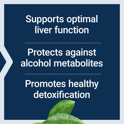 Life Extension Anti-Alcohol Complex, Vitamin C, zinc, Grape Seed, Milk Thistle, Clove Extract, Supports Healthy Alcohol Metabolism & Optimal Liver Function, Gluten-Free, Non-GMO, 60 Capsules