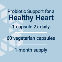 Life Extension FLORASSIST Probiotic Heart Health, 60 Capsules