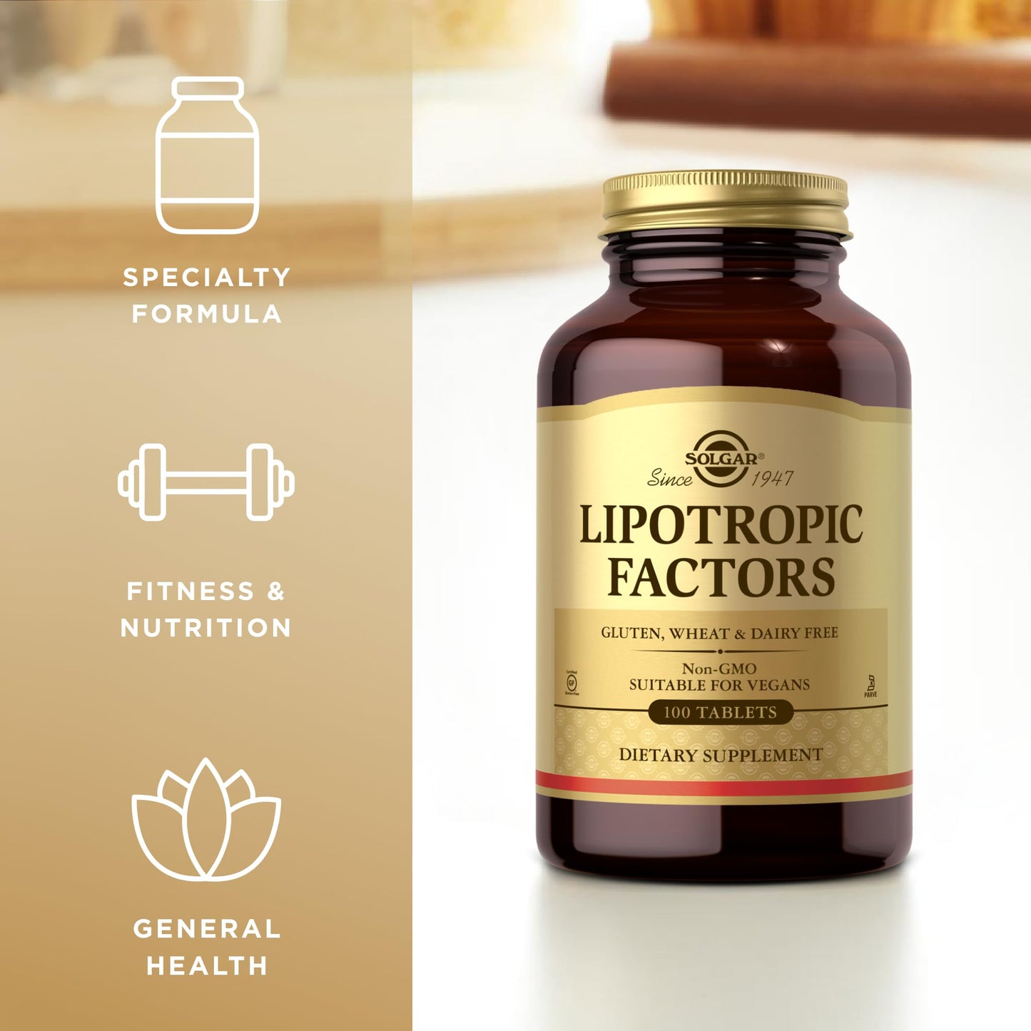 Lipotropic Factors Solgar 100 Tabs