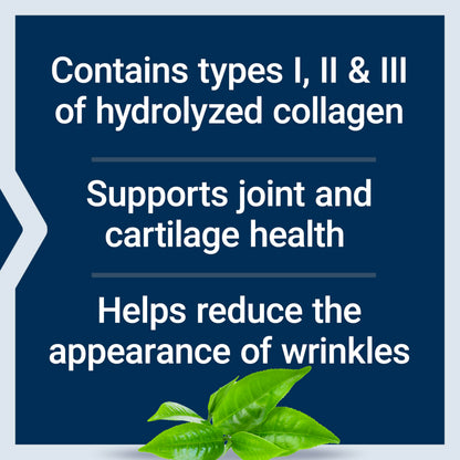 Life Extension Collagen Peptides for Skin & Joints, Collagen Types I, II & III in an Easy-Mix Powder, Gluten Free, Non-GMO, net Weight 343 Grams