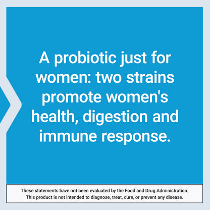 Life Extension FLORASSIST® Probiotic Women's Health, Vaginal Health, Digestive Health, Immune Health, Gluten-Free, Non-GMO, Vegetarian, Once-Daily Formula, 30 Capsules