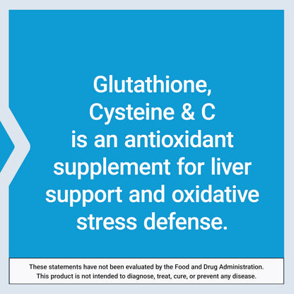 Life Extension Glutathione, Cysteine & C, 100 Capsules