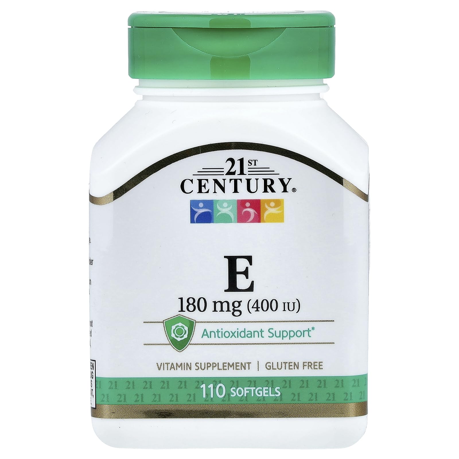 21st Century E 400 I.U. Blended Softgels, 110-Count