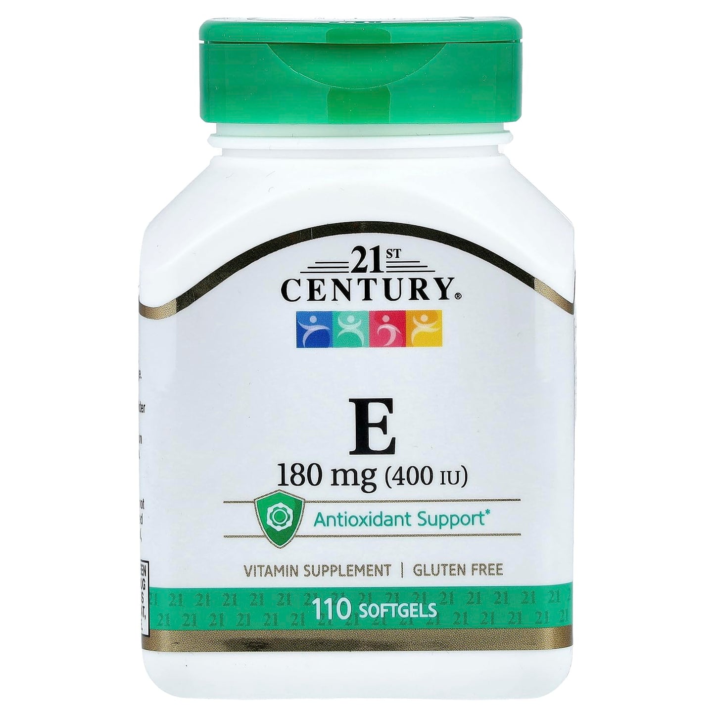 21st Century E 400 I.U. Blended Softgels, 110-Count