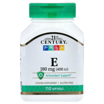 21st Century E 400 I.U. Blended Softgels, 110-Count