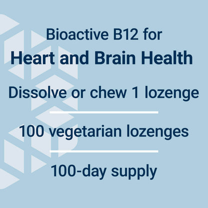 Life Extension Vitamin B12 Methylcobalamin 500mcg - Vitamin B12 Supplement for General Energy and Brain Health - Sugar Free Vegetarian Lozenges Dissolve in Your Mouth - Once Daily - 100 Count