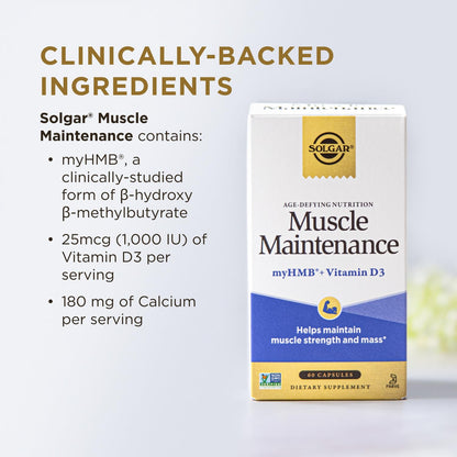 Solgar Muscle Maintenance Vitamin and Mineral Supplement, 20 Servings