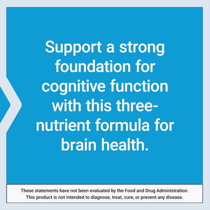 Life Extension Cognitex Basics, 30 Softgels - Multi-Nutrient Formula for Brain Health Support, Targeted Nutrition for Memory, Focus, Attention & Overall Cognitive Performance - Non-GMO, Gluten-Free