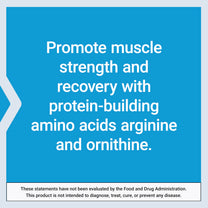 Life Extension Arginine Ornithine Powder, Promotes Muscle Health & Recovery, Gluten Free, Non-GMO, net Weight 150 Grams