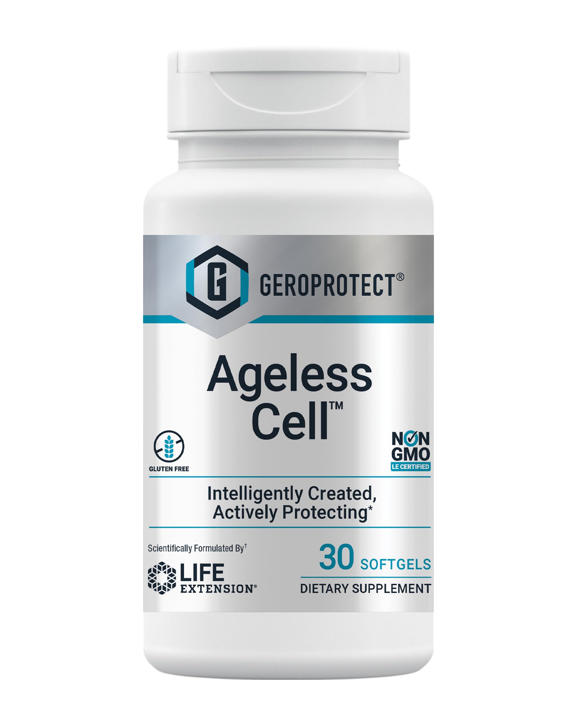 Life Extension GEROPROTECT Ageless Cell, 30 Softgels