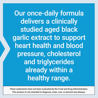 Life Extension Aged Black Garlic, Heart Health Support, 30 Capsules
