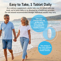 21st Century Calcium 600mg Tablets, Bone Strength Support, 400 Count