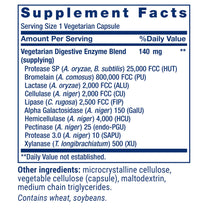Life Extension Enhanced Super Digestive Enzymes, Supports Digestion, Comfort, digesting Plant-Based Foods, Non-GMO, Vegetarian, 60 Capsules