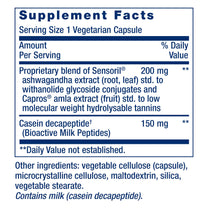 Life Extension Enhanced Sleep Without Melatonin, ashwagandha, amla, Casein Milk peptides, melatonin-Free Supplement for Sleep & Stress Support, Gluten-Free, Non-GMO, Vegetarian, 30 Capsules