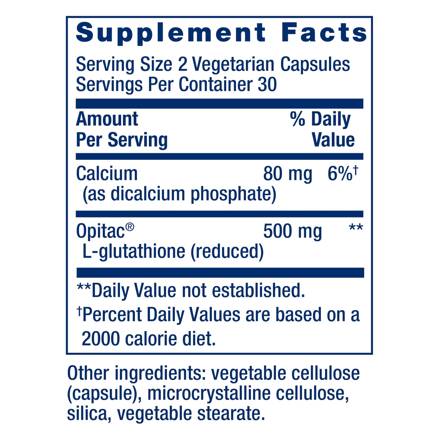 Life Extension Glutathione 500 mg Capsules, Antioxidant, 60 Capsules