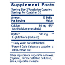 Life Extension Glutathione 500 mg Capsules, Antioxidant, 60 Capsules