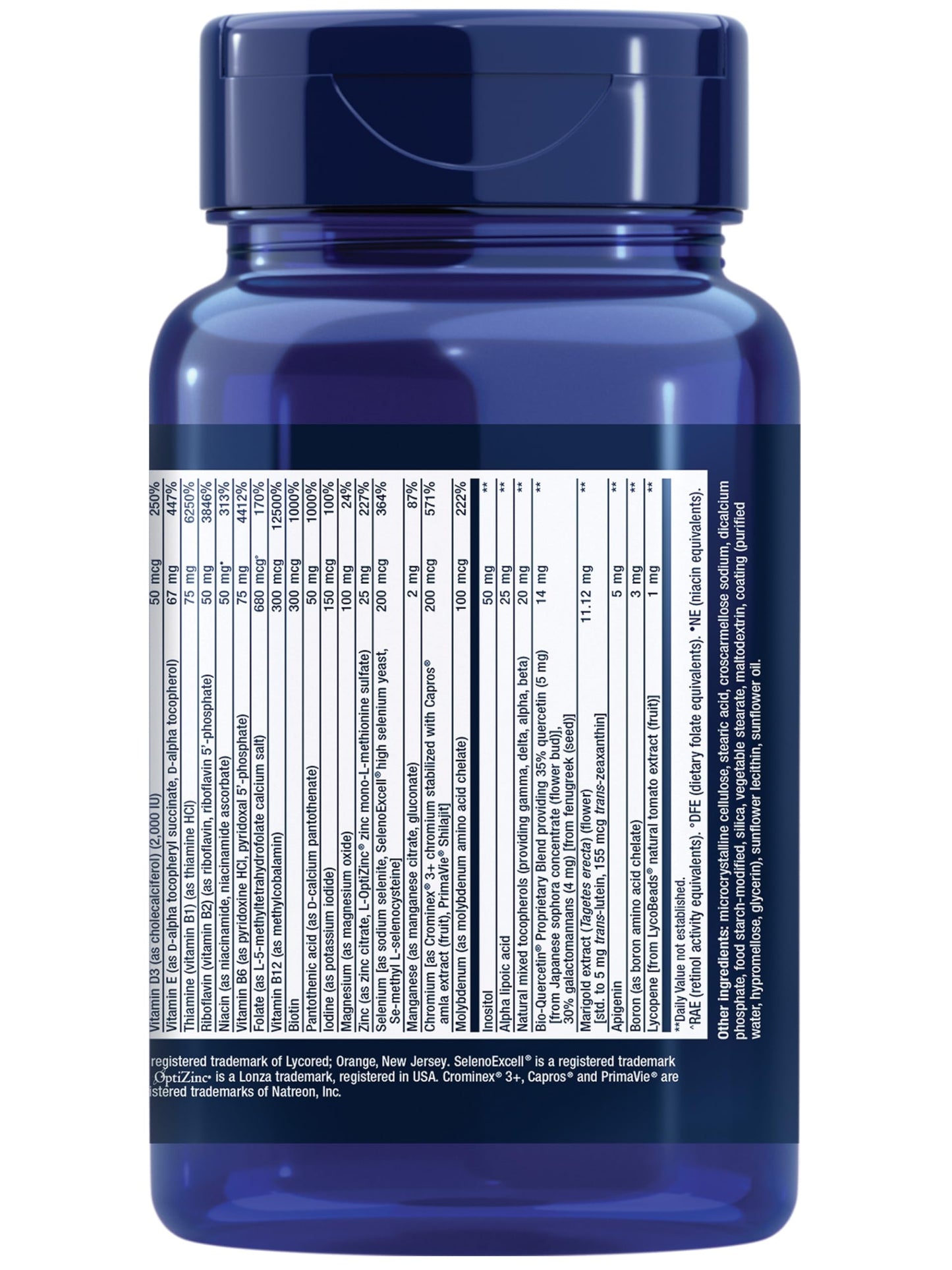 Life Extension Two-Per-Day Multivitamin – Daily Dose of Vitamins & Minerals for Men and Women - Complete Essential Vitamin Supplement for Energy, Health – Gluten-Free – Non-GMO – 60 Tablets