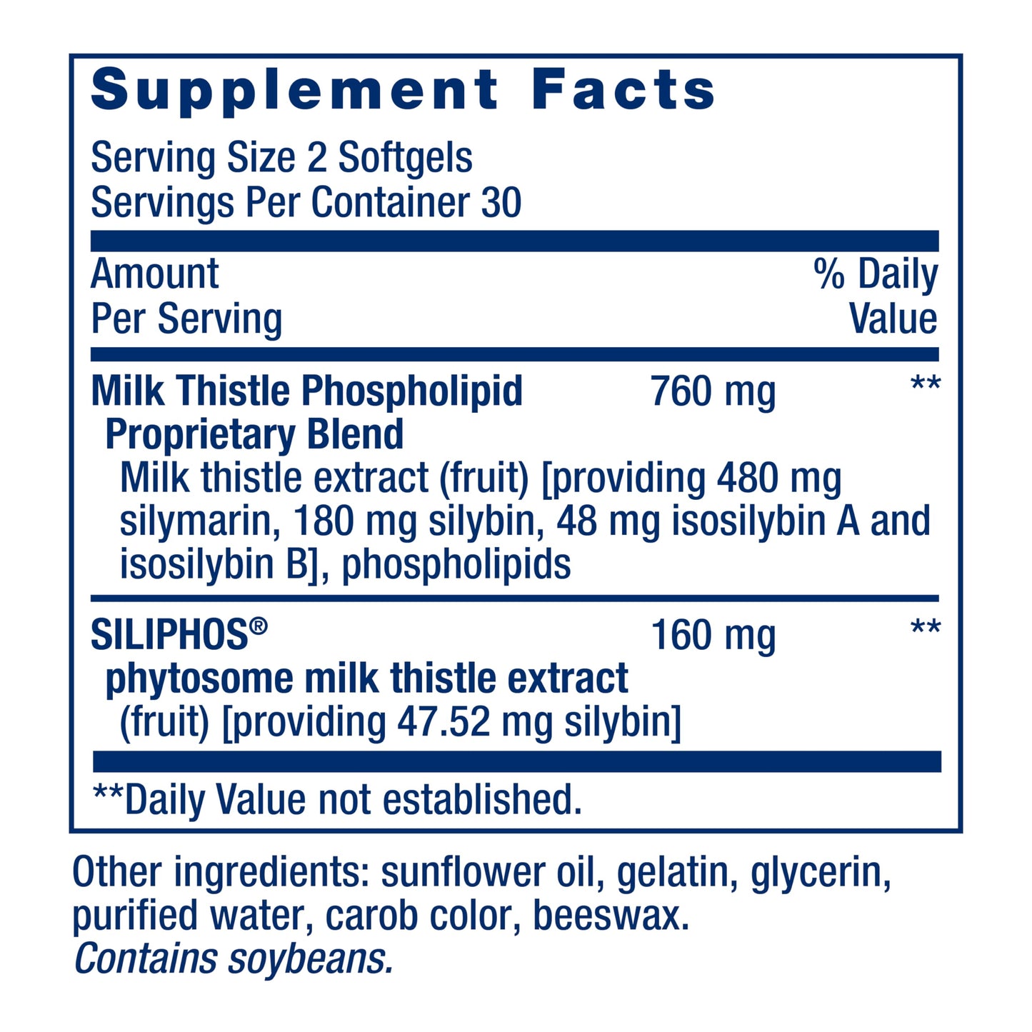 Life Extension Advanced Milk Thistle, 60 Softgels