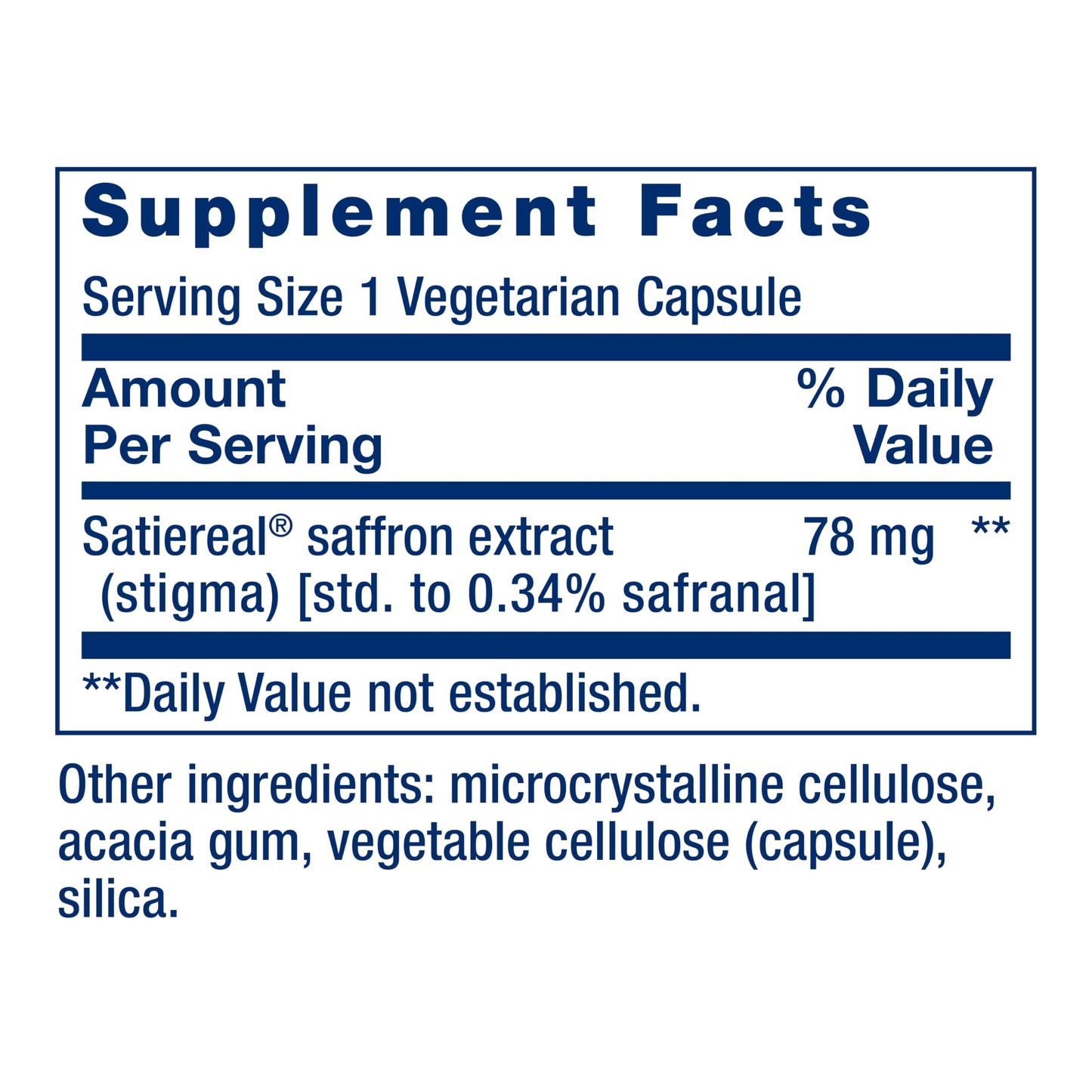 Life Extension Optimized Saffron, Saffron Extract, Saffron Supplement That Helps You Fight The urge to Snack, Non-GMO, Gluten-Free, Vegetarian, 60 Vegetarian Capsules