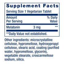 Life Extension Melatonin 6 Hour Timed Release, 3 mg, Extended-Release Formula for Optimal Sleep Support, Healthy circadian Rhythms, Cellular Defense, Gluten-Free, Non-GMO, Vegetarian, 60 Tablets
