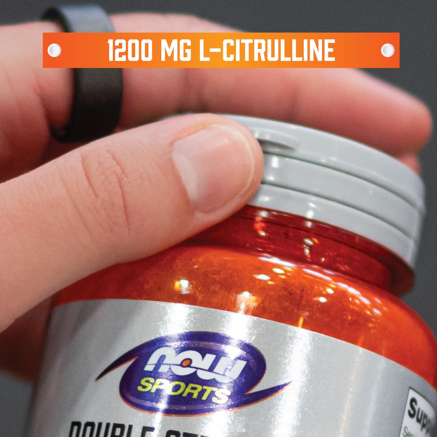 NOW Foods Sports Nutrition, L-Citrulline, Extra Strength 1,200 mg, Amino Acid, 120 Tablets