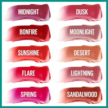 Maybelline Green Edition Balmy Lip Blush, Formulated With Mango Oil, Midnight, Blackberry Purple, 1 Count