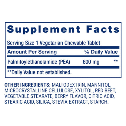 Life Extension Discomfort Relief (Berry Flavor), 60 Chewable Tablets